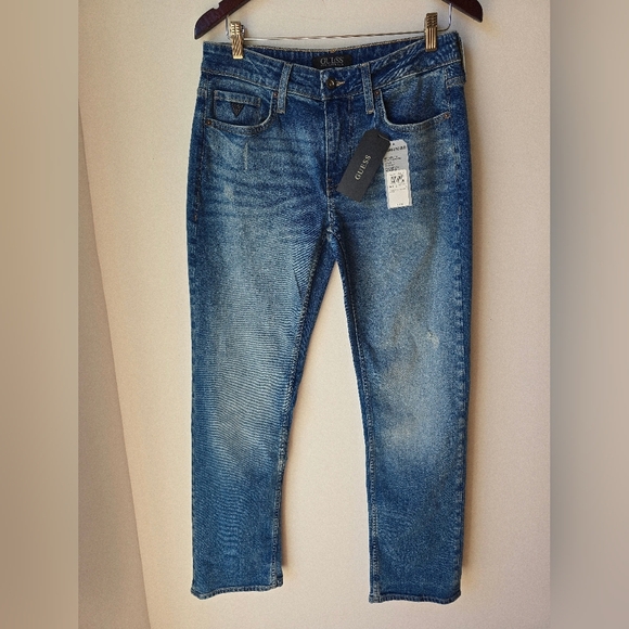 GUESS Diamond Tapered Low Rise Relaxed Fit Tapered Leg 30 32 - Picture 2 of 9